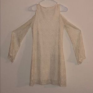 Champagne Lace Dress